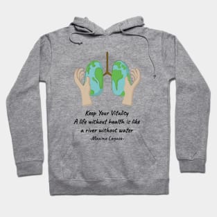 World Heatlh Day Sayings Hoodie